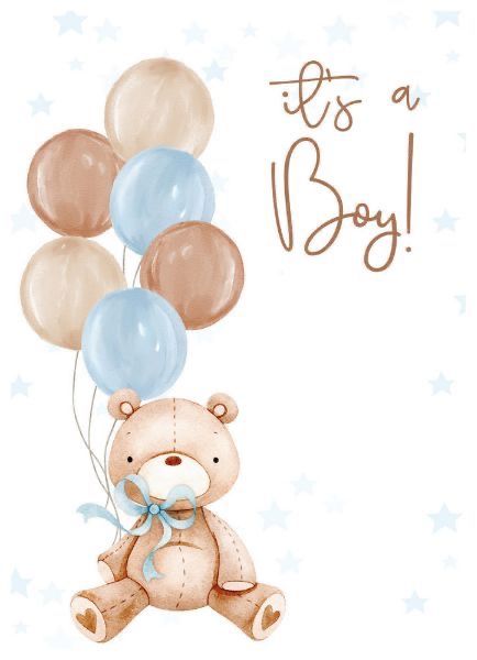 Vom Avea Un Copil, Baby Boy Invitations, Baby Background, Teddy Bear Baby Shower Invitations, Baby Shower Background, Idee Babyshower, Baby Boy Cards, Baby Art Projects, Bear Invitations