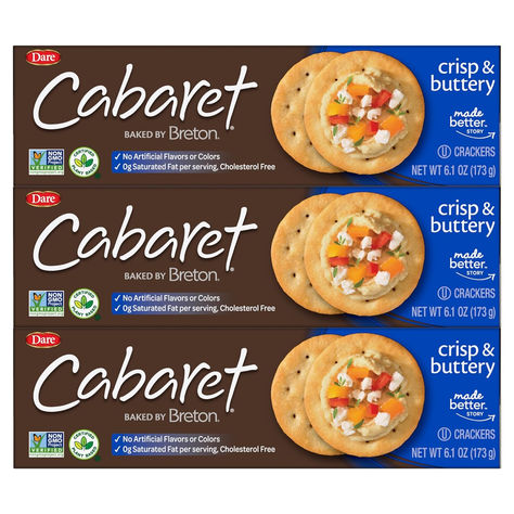 Breton Crackers, Cabaret Crisp and Buttery, Pack of 3 #ad #charcuterieboard #charcuterie #grazingboard #crackers Lunch At Home, Snack Plates, Entertaining Friends, Snack Foods, Cracker Recipes, Snack Packs, Snack Plate, Cabaret, Saturated Fat