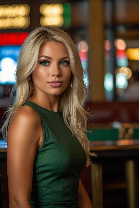 Exotic tanned green eyes platinum highlighted hair fi 0 Pretty Blondes Green Eyes, Golden Blonde Hair Green Eyes, Amber Character, Blond Hair Green Eyes, Green Eyes Blonde Hair, Blonde Green Eyes, Platinum Highlights, Blonde Hair Green Eyes, Beautiful Green Eyes