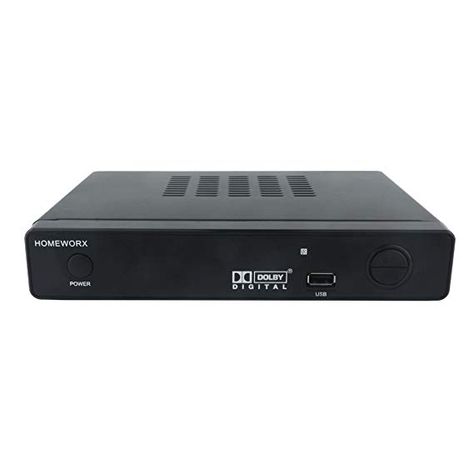 Mediasonic HomeWorx ATSC Digital Converter Box w/ TV Recording, Media Player, and TV Tuner Function (HW-150PVR) Amazon Electronics, Vhs To Dvd, Tv Tuner, Digital Tv, Box Tv, Wifi Router, Video Capture, Wireless Networking, Tv Videos