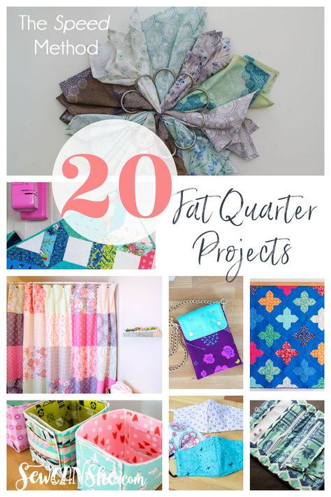 Fat Quarter Sewing Projects, Fat Quarter Projects, Trendy Sewing, Sewing Tutorials Free, Small Sewing Projects, Straight Stitch, Easy Sewing Projects, Diy Sewing Projects, Love Sewing