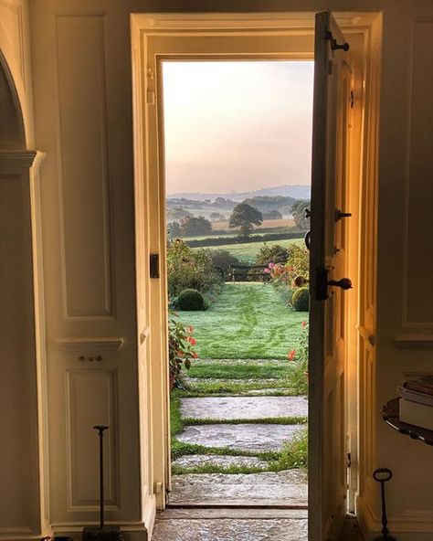 Jasper Conran, Countryside House, British Countryside, English Country House, Window View, World Of Interiors, English Cottage, English Countryside, House Inspo