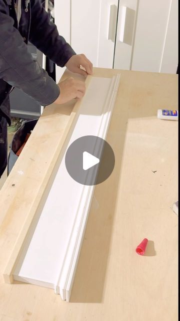 HomeDIY on Instagram: "An easy update for any homeowner #trimwork #door #doorframe #doortrim #trimcarpentry #trim #diy #diyproject #howto #tutorial" Diy Craftsman Trim, Window Trim Ideas Interior, Interior Door Trim Ideas, Craftsman Trim Interior, 1970s House Renovation, Trim Molding Ideas, Modern Windows And Doors, Baseboard Styles, Craftsman Style Doors