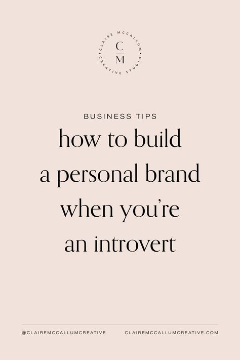 How To Build Personal Branding, Building A Brand Quotes, Branding Projects Ideas, How To Build Your Brand, Marketing For Introverts, Build Personal Brand, Social Media Personal Branding, Building Personal Brand, Personal Brand Strategy