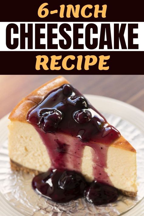 6 In Cheesecake Recipe, 3 Inch Cheesecake Recipes, Small Cheese Cakes Recipes, Cheesecake For Two Recipe, Six Inch Cheesecake Recipes, 6inch Cheesecake Recipe, Small Cheesecake Recipes, Small New York Cheesecake Recipes, 8 Inch Cheesecake Recipe