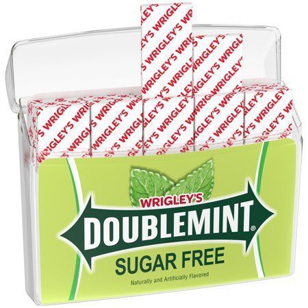 Wrigley's - Doublemint Chewing Gum Sugar Free, 35 stick Doublemint Gum, Gum Chewing, Mint Gum, Sugar Free Gum, Groceries App, More Friends, Many Friends, Digital Art Beginner, New Friendship