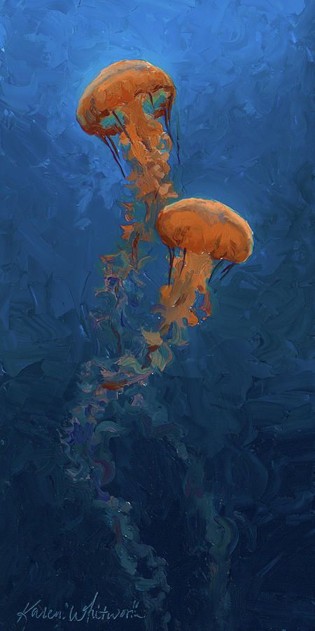 Ocean Art Painting, Roses Painting, Underwater Painting, Underwater Art, Arte Van Gogh, Soyut Sanat Tabloları, Arte Sketchbook, Art Inspiration Painting, Painting Art Projects