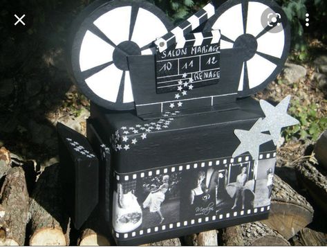 Deco Cinema, Cinema Party, 8th Grade Dance, Hollywood Party Theme, Movie Themed Party, Cinema Ticket, Hollywood Theme, Movie Night Party, Cinema Art