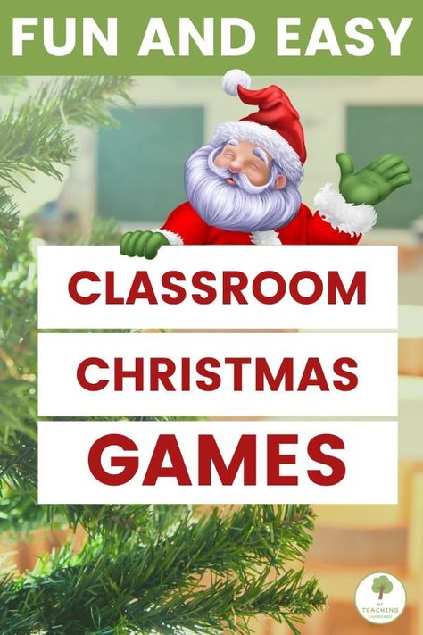 Christmas Games At School, Christmas Game For 1st Grade, Kindergarten Christmas Party Game Ideas, Christmas Game For Class Party, Christmas Classroom Games Kindergarten, Christmas Games For 3rd Graders Student, Christmas Games For Second Graders, Christmas Games 4th Grade, School Christmas Games For Kids