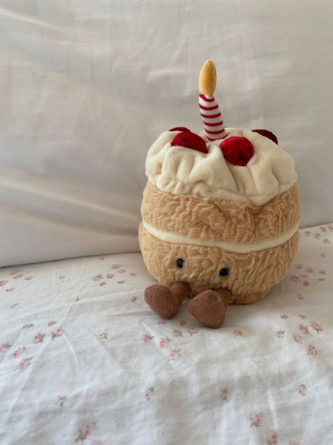 Cake Jellycat, Jellycat Cake, Jelly Cat, Jellycat Stuffed Animals, Gift Inspo, Cat Cake, Birthday List, Cute Stuffed Animals, Birthday Wishlist