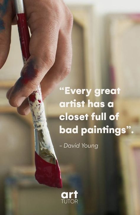 Bad Painting, Art Quotes Inspirational, Vie Motivation, Artist Quotes, Creativity Quotes, Visual Statements, Life Coaching, A Quote, Pretty Words