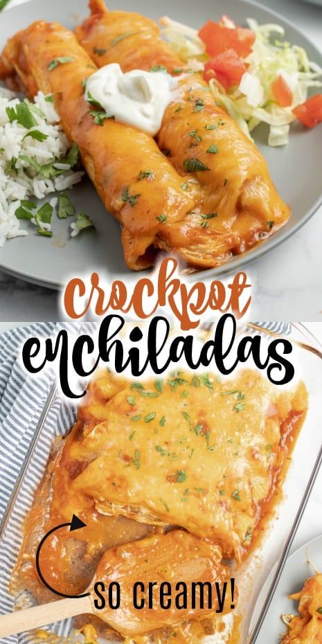 Crockpot Enchiladas, Slow Cooker Chicken Enchiladas, Recipe Enchiladas, Enchiladas Mexicanas, Crockpot Recipes Mexican, Crockpot Chicken Enchiladas, Easy Enchilada Recipe, Slow Cooker Enchiladas, Easy Enchiladas