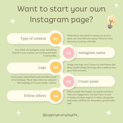 Thinking to start a instagram page? Here is my step by step guide how to create your instagram account and find your identity on this huge platform. - #passion #socialmedia #socialmediastrategy #logo #logoinspiration #content #contentcreator #contentstrategy #posts #instagram #instagramtips #instagrammarketing #creativity #creative How To Start A New Instagram Account, How To Start A Instagram Page, Starting An Instagram Account, Starting Instagram Business, How To Start An Instagram Account, How To Start Instagram Content, How To Make Quotes, Fashion Instagram Accounts, Development Logo