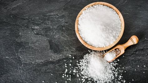 Salt is everywhere. But as common as it is, you probably don't everything about it's colorful past or it's many uses that aren't related to food. You might be surprised to find out some of these lesser-known facts about everyone's favorite seasoning, salt. Olive Bowl, Iodized Salt, Leafy Salad, Sea Salt Spray, Steamed Fish, Salt Flakes, Stone Table, Water Mist, Salt Crystal