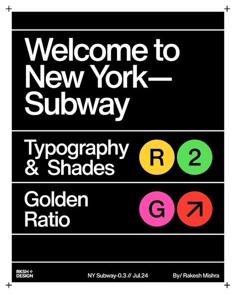 // Welcome to NY Subway (Designer's Edition) By/ @rkshmshr #rksh #rkshdesign #rkshmshr #poster #posterdesign #rakeshmishra #designer #newyork #newyorksubway #helvetica Beam House, International Typographic Style, Subway Poster, Hiring Poster, Ny Subway, Typographic Poster Design, Ticket Design, New York Subway, Typography Poster Design