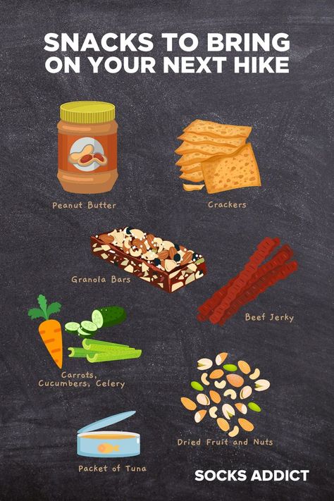 Simple and easy snacks to bring along on your hike! Hike Snacks, Hiking Snacks Ideas, Backpacking Snacks, Snacks For Hiking Trip, Hike Snacks Ideas, Snacks For Hiking, Good Hiking Snacks, Best Hiking Snacks, Day Hike Food Ideas