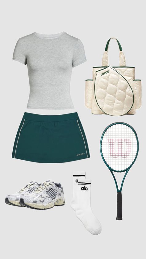 Tennis Girl Aesthetic, Tennis Dress Outfit, Mode Tennis, Tennis Lifestyle, Tennis Aesthetic, Tennis Life, Tennis Outfit, Working Out Outfits, Tennis Bag