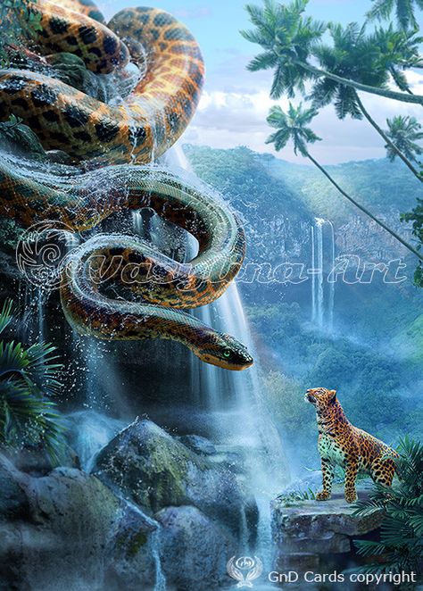 Anaconda Tattoo, Bass Fishing Shirts, Largest Snake, Trading Card Game, Reptiles And Amphibians, A Snake, Anaconda, Magic The Gathering, Amphibians