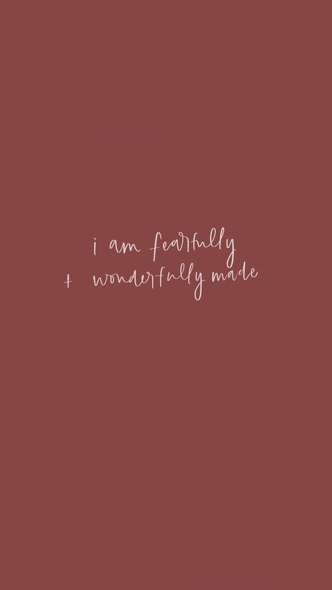 Fearfully And Wonderfully Made, Phone Wallpaper Quotes, Verses Wallpaper, Ayat Alkitab, Wonderfully Made, Whatsapp Wallpaper, Bible Verse Wallpaper, Scripture Quotes, Verse Quotes