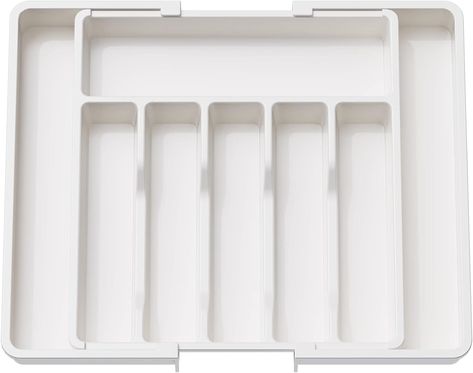 *this pin contains affiliate link #amazon #amazonfind #cutleryorganiser Create more space on your kitchen countertop with the Lifewit Cutlery Tray. With two expandable compartments on the left and right side, you can store more cutlery and kitchen utensils. Kitchen Utensil Drawer Organization, Kitchen Utensil Drawer, Cutlery Drawer Organization, Knife Organizer, Silverware Organizer, Flatware Drawer, Silverware Drawer Organizer, Silverware Drawer, Utensil Tray