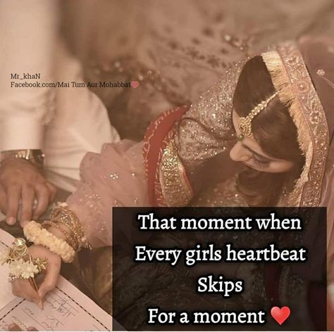 For me everytym Nikah Captions For Instagram, Nikkah Captions For Instagram, Caption For Marriage Pics, Nikkah Captions, Nikah Quotes, Nikkah Quotes, Couples Dps, Islamic Qoute, Engagement Captions