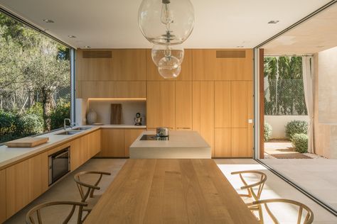 M3 House,© Mauricio Fuertes Bulthaup Kitchen, Kitchens Modern, Scandi Kitchen, Skiathos, Kitchen Photos, Open Kitchen, Architect Design, House Inspo, 인테리어 디자인