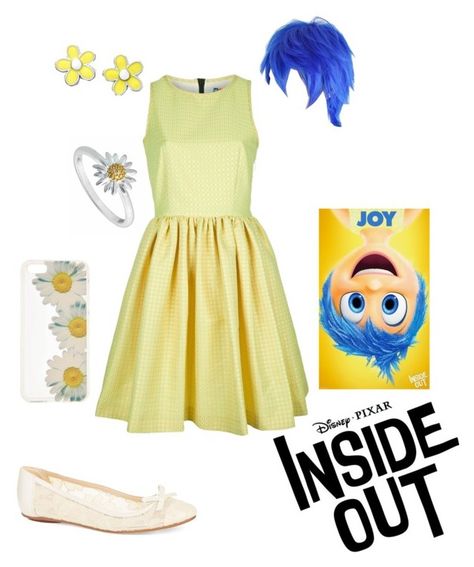 "Disney Pixar Inside Out - Joy" by briony-jae ❤ liked on Polyvore Joy Costume, Inside Out Costume, Pixar Inside Out, Disneybound Outfits, Stitch Fit, Character Inspired Outfits, Mindy Kaling, Disney Bound Outfits, Disney Inspired Outfits