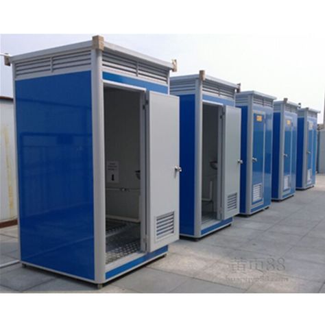 mobile portable toilets bathroom cabin price Portable Homes, Mobile Toilet, Toilet Size, Portable Potty, Portable Restrooms, Portable Bathroom, Waste Tanks, Portable House, Toilet Design