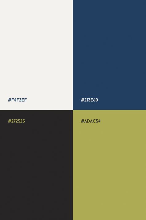 Dark blue, dark gray, white and green color palette Black White Grey Blue Color Palette, Navy Brand Color Palette, Dark Blue And Black Color Palette, Dark Blue And White Color Palette, Dark Blue Complementary Colors, Bold Masculine Color Palette, Colour Palette Navy Blue, Color Palettes With Navy Blue, Navy Blue Green Color Palette