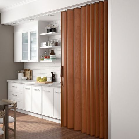 Folding Doors and Room Dividers | Portable Partitions | Movable Walls Kitchen Divider, Modern Partition Walls, Moveable Wall, Portable Partitions, Accordion Doors, Simplified Living, Partition Door, Door Dividers, Sliding Room Dividers