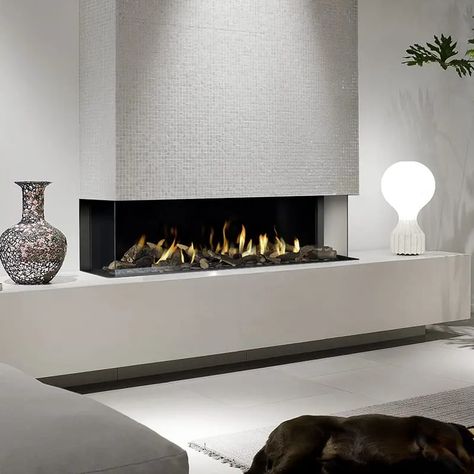 bellfires-view-bell-large-3-gas-fire Inset Gas Fireplace Ideas, 3 Sided Fireplace Ideas Modern, Modern Gas Fireplace Insert, Modern Gas Fireplace Ideas Living Rooms, 3 Sided Fireplace Ideas, Modern Gas Fireplace Ideas, Bungalow Fireplace, Modern Gas Fireplace, Modern Fireplace Decor