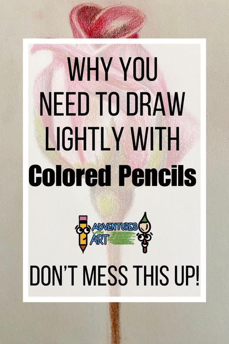 Colored Pencil Techniques for Vibrant Colors and Shading! In this colored pencil lesson, you'll learn the importance of drawing lightly in order to get brighter and more vibrant colors. If you need colored pencil artwork ideas, this colored pencil lesson will spark your creativity for your next colored pencil art project. Colouring Pencil Techniques, Colored Pencil Blending Worksheet, Coloured Pencil Illustration Art, Coloured Pencil Art Ideas, Colored Pencil Techniques Tutorials, Coloring Tips Pencil, Colored Pencil Techniques For Beginners, Colouring Techniques Pencil, Colored Pencils Techniques