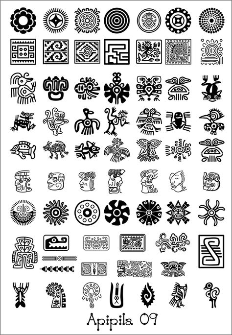 Inca Art, Tato Maori, Petroglyphs Art, Aztec Symbols, Ancient Drawings, Armband Tattoos, 얼굴 드로잉, Muster Tattoos, Desain Editorial