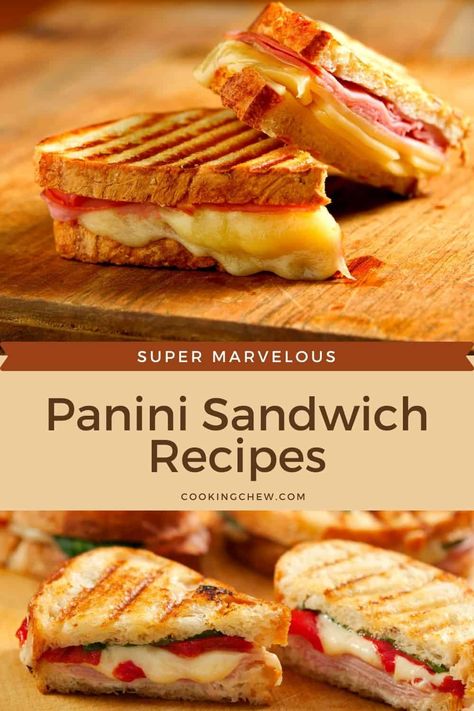 Are you wondering what panini recipe to make? We have here 21 super marvelous and time-friendly panini sandwich recipes you can recreate at home! They’re easy to make too, so better try them now. Panini Sandwich Recipes, Best Panini Recipes, Turkey Panini Recipes, Panini Press Recipes, Sandwich Recipes Panini, Turkey Panini, Sandwich Maker Recipes, Cheese Panini, Panini Recipe