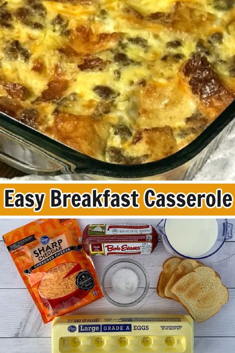 Link Sausage Recipes Breakfast Casserole, Eggbake Sausage With Bread, Egg Scramble Bake, Sausage Casserole Breakfast, Egg And Sausage Breakfast Casserole, Egg Casserole With Bread, Sausage Egg Cheese Casserole, Sausage Egg And Cheese Casserole, Egg And Sausage Casserole