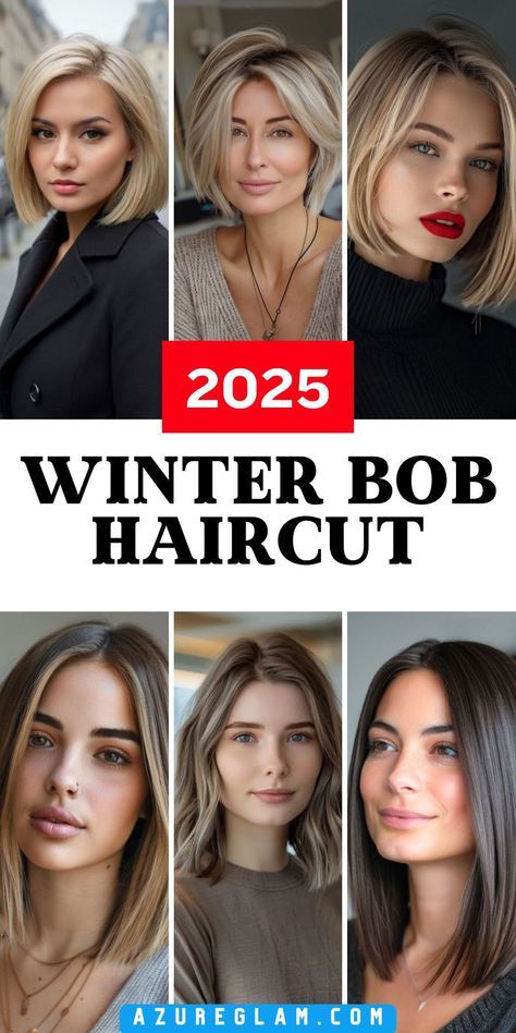 Short Modern Haircuts For Women, Smooth Bob Haircut, Woman’s Bob Haircut, Short Bobs 2025, Bob Hairstyles 2025 Trends, Ladies Bob Haircut, Haircut For 2025, Short Hair Color Women, Haircuts For 2025 Women