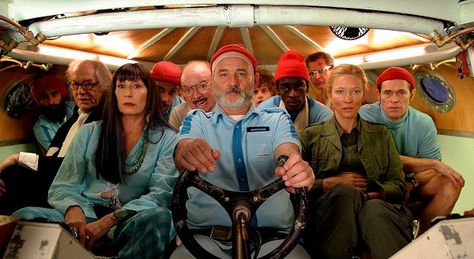 Barba Hipster, Wes Anderson Characters, Life Aquatic With Steve Zissou, Wes Anderson Aesthetic, Wes Anderson Style, The Life Aquatic, Beautiful Cinematography, Steve Zissou, Wes Anderson Movies