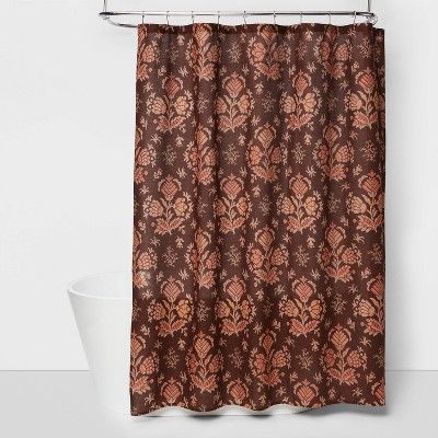 Bathroom Decor Target, Shower Curtain Color, Spa Inspiration, Fingertip Towels, Shower Curtain Rods, Makeup Mirrors, Colorful Curtains, Bathroom Hardware, Bathroom Wall Decor