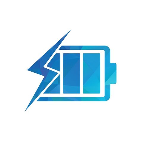 Battery charging vector icon quick and f... | Premium Vector #Freepik #vector #mobile-battery #battery-charger #phone-battery #charging Battery Logo, Battery Icon, Charger Phone, Energy Logo, Mobile Charging, Phone Logo, Mobile Battery, App Logo, Logo Icon