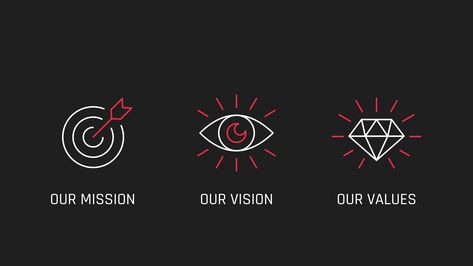 Our Mission, Vision and Values Icon Cool Animation, Five Different Colors of Themes, Luma Matte Selection Mission Icon, Mission Vision, Free Stock Video, Logo Pattern, Cool Animations, Stock Video, Stock Footage, Different Colors, The Selection