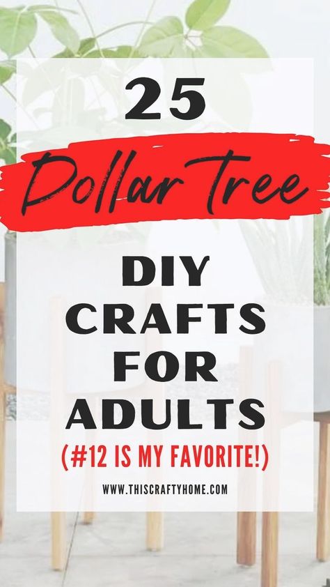 If you're looking for some affordable and charming farmhouse decor, look no further than these 25 amazing crafts that you can make with items from the Dollar Tree. From wreaths to centerpieces to wall art, these projects are easy and totally stylish. So get your crafting supplies ready and let's get started! Diy Farmhouse Ideas, Dollar Store Diy Projects, Charming Farmhouse, Amazing Crafts, Diy Crafts For Adults, Crafts For Adults, Diy Dollar Tree Decor, Crafts For Seniors, Dollar Tree Decor