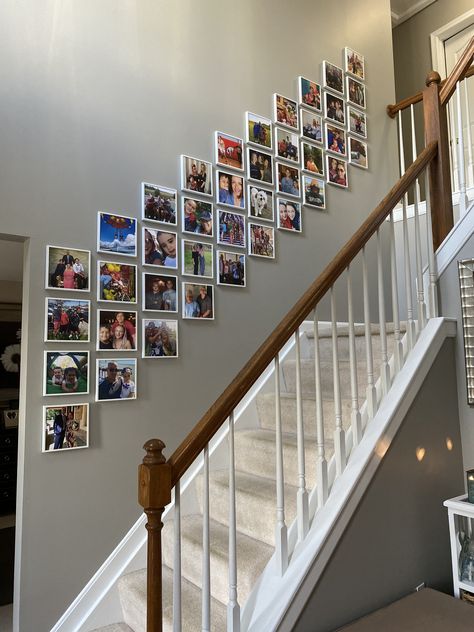 Stairs Wall Decor, Family Photos Wall Decor, Staircase Wall Decor, Stair Wall, Family Photo Wall, Staircase Wall, Interior Design Your Home, Photo Wall Decor, Stair Case