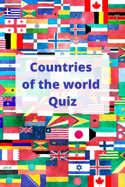 Countries of the world quiz Free Printable World Map, Interactive World Map, World Quiz, Free Quizzes, World Map With Countries, Map Quiz, World Web, Clue Games, International Party