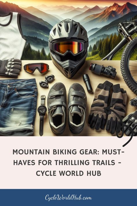 Discover top-notch mountain biking gear essentials for an epic ride! From helmets to hydration packs, gear up for adventure now! Mountain Bike Gear, Biking Gear, Bike Frame Bag, Bike Seat Cover, Mountain Biking Gear, Mountain Bike Helmets, Bike Helmets, Gear List, Racing Gear