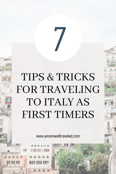 Planning a trip to Italy for the first time? Don't worry, we've got you covered! From navigating the stunning historical cities and savoring mouth-watering cuisine to experiencing the rich culture and awe-inspiring landscapes, our 7 tips and tricks will ensure a unique and unforgettable Italian adventure. Keep reading to uncover the secrets to a stress-free and memorable Italian vacation! Italy Travel Checklist, First Time Trip To Italy, Italian Travel Tips, First Trip To Italy Travel Tips, Travel To Italy Tips, Planning Trip To Italy, Travelling To Italy, First Trip To Italy, Italy Travel Must Haves