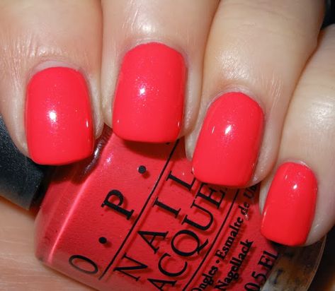 Opi I Eat Mainely Lobster, Spring Nail Polish Colors, Opi Nail Polish Colors, Quick Dry Nail Polish, Opi Nail Colors, Nagellack Trends, Cajun Shrimp, Spring Nail Colors, Opi Nail Polish