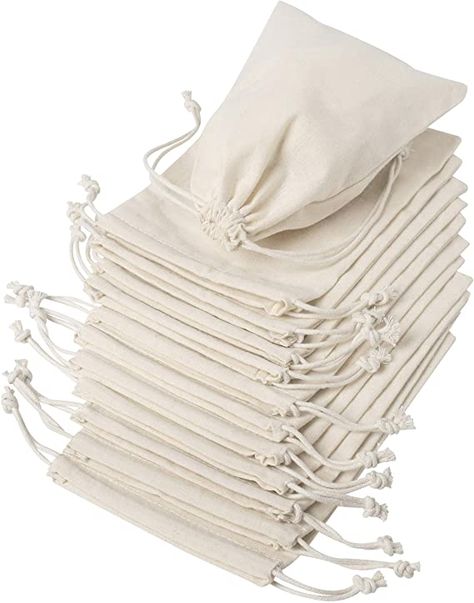 Pantry Gifts, Storage Pantry, Sewing Supplies Storage, Retail Bags, Muslin Bags, Cotton Drawstring Bags, Sewing Organization, Travel Storage, Drawstring Bags