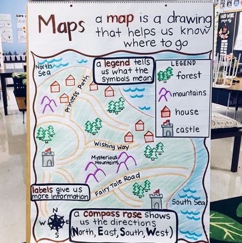 20 Hands-On Ways For Kids to Learn Map Skills - We Are Teachers Social Studies Maps, Teaching Maps, Permainan Kerjasama Tim, 3rd Grade Social Studies, Kindergarten Social Studies, 6th Grade Social Studies, Map Projects, Map Activities, Maps For Kids