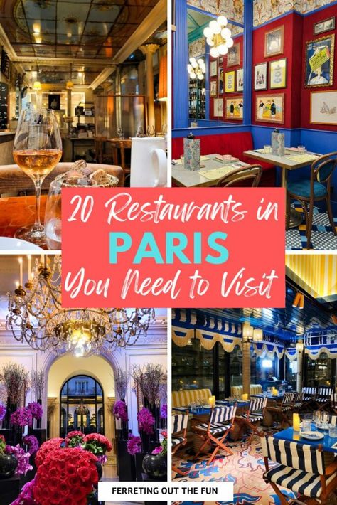 Wondering where to eat in Paris? This guide has some of the best restaurants in Paris - updated for 2024! Where To Eat In Paris, Paris Places, Eat In Paris, Paris Bucket List, Paris Things To Do, Best Restaurants In Paris, Paris Travel Photography, Restaurants To Try, Restaurants In Paris