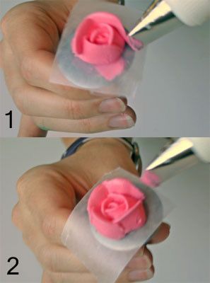 How to Make Frosting Roses Frosting Roses, Make Frosting, Rose Icing, Frost Cupcakes, Frosting Flowers, Royal Icing Flowers, Decorator Frosting, Frosting Techniques, Buttercream Roses